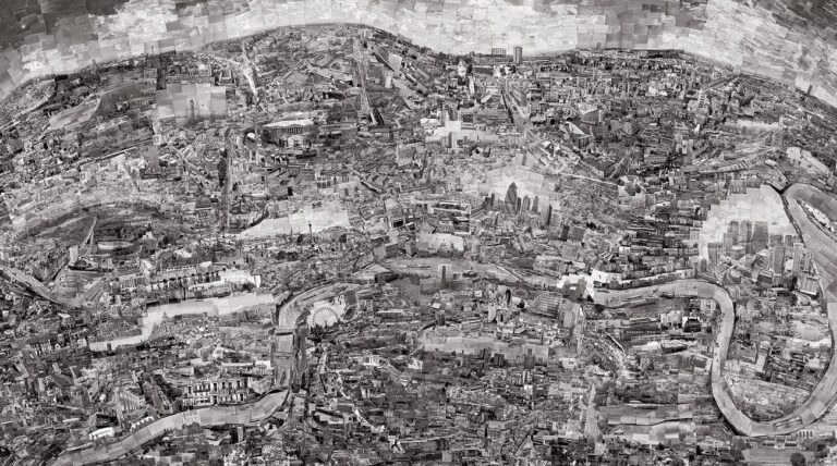 Sohei Nishino, Diorama Map London, 2010, dalla serie Diorama Map, 2010 16 © Sohei Nishino, Prix Pictet 2017