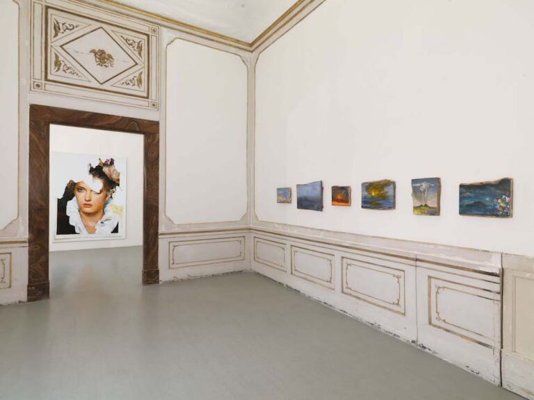 Ida Tursic & Wilfried Mille, Sunset e Pornografia, 2018, exhibition view at Galleria Alfonso Artiaco. Courtesy Galleria Alfonso Artiaco (Napoli), photo Luciano Romano