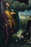 Tintoretto, Madonna con Bambino in gloria tra S. Vittore e S. Nicolò (part.), 1540-45 ca.