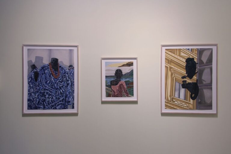 Toyin Ojih Odutola. Photo Wolfgang Träger. Courtesy Manifesta 12, Palermo 2018