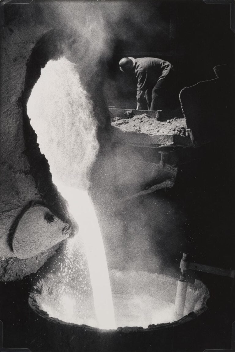 W.Eugene Smith, Acciaieria, 1955-57, Carnegie Museum of Art, Pittsburgh, © W. Eugene Smith _ Magnum Photos