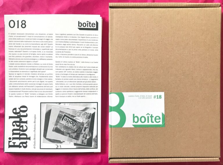 boite #18, © Boîte Editions