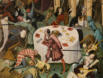 dettaglio restaurato 2 Dopo il restauro, risplende al Prado di Madrid un’opera di Pieter Brueghel il vecchio