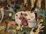 dettaglio restaurato 2 Dopo il restauro, risplende al Prado di Madrid un’opera di Pieter Brueghel il vecchio