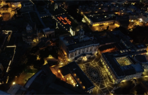 HELP the Ocean, l’installazione luminosa al Foro Romano in difesa del pianeta