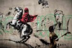 Uno murales di Banksy a Parigi