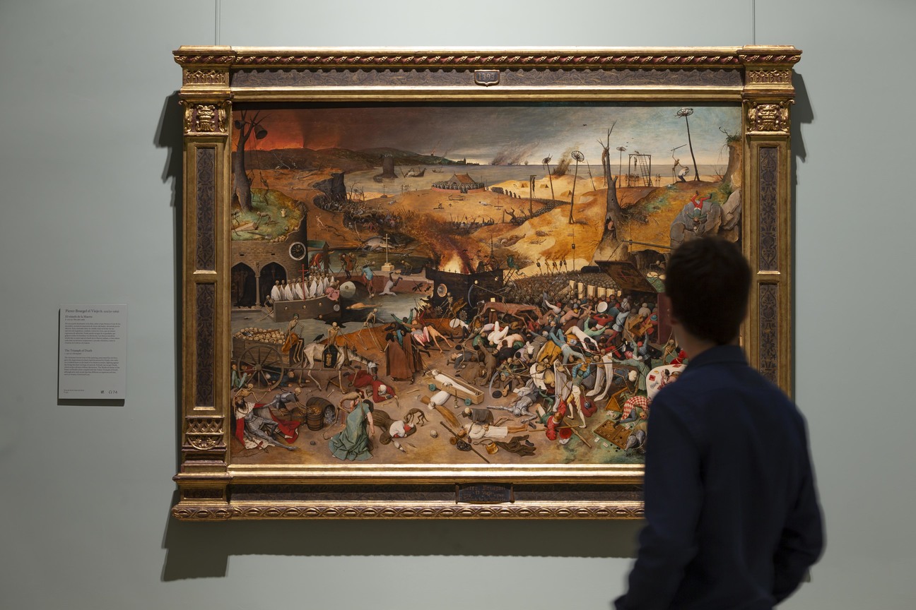 il trionfo della morte in sala - museo del Prado
