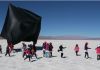 AE_Explorer_ARG_Jujuy_02602 Aerocene Explorer performance August 7, 2017. Salinas Grandes, Jujuy, Argentina. With the support of CCK Buenos Aires. Courtesy Aerocene Foundation and CCK Agency Photography by Daniel Kiblisky, Gentileza Prensa, and Tomás Saraceno, 2017 Licensed under CC by Aerocene Foundation 4.0