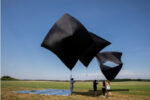 AE_FF_BookLaunch_Schönfelde_01441 Aerocene Free Flight, 2018 Schönefelde, Berlin to Poland Courtesy Aerocene Foundation Photography by Studio Tomás Saraceno, 2018 Licensed under CC by Aerocene Foundation 4.0