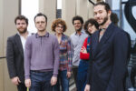 Team portrait, from the left: Edoardo Piermattei, Domenico Rocca, Federica Sala, Lorenzo Vitturi, Olim- pia Zagnoli, Alberto Nespoli © Piotr Niepsuj