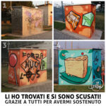 4cibo parcotortadimele story A Verona lo street artist Cibo combatte il fascismo e il razzismo con i murales