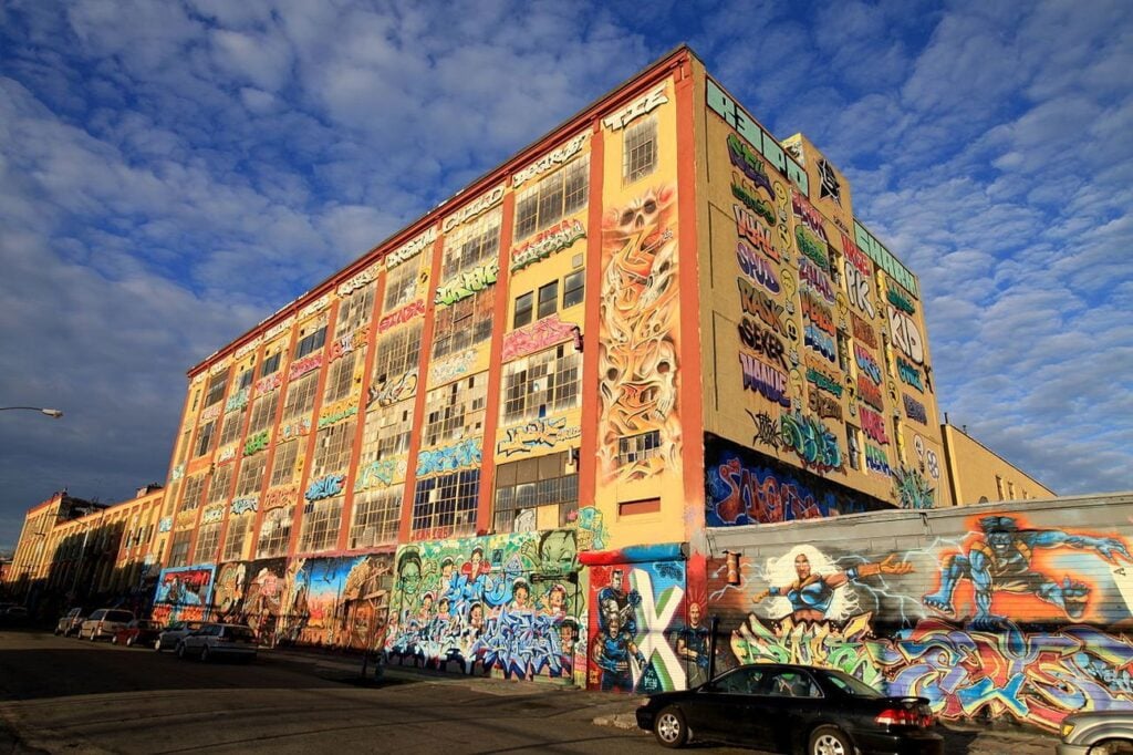 Risarcimento per la distruzione delle opere di street art a New York