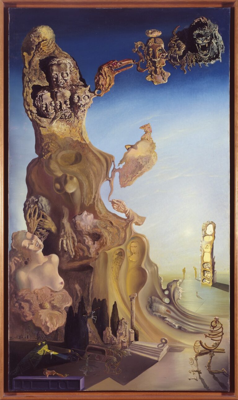 Salvador Dalí. La memòria de la dona-infant. Monument imperial a la dona infant, 1929. Museo Nacional Centro de Arte Reina Sofía, Madrid. Llegat Dalí. © Salvador Dalí, Fundació Gala-Salvador Dalí, VEGAP, Barcelona, 2018.