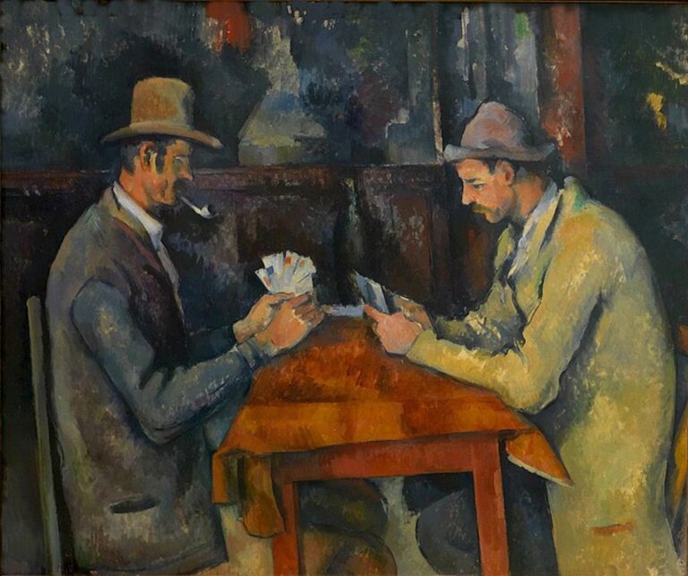 Paul Cézanne (1839 1906) The Card Players, around 1892-1896 Oil on canvas 60 x 73 cm The Courtauld Gallery (The Samuel Courtauld Trust), London