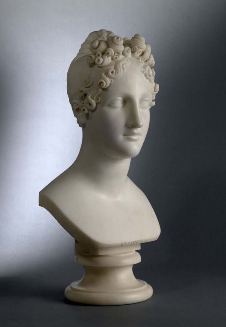 Antonio Canova, Eleonora d’Este, 1819. Brescia, Pinacoteca Tosio Martinengo © Fondazione Brescia Musei