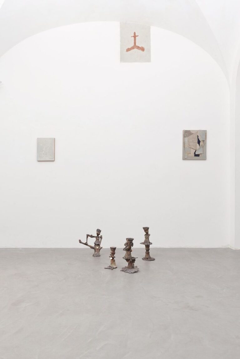 Beatrice Meoni & Silvia Vendramel. Slittamenti e Margini. Exhibition view at Galleria Passaggi, Pisa 2018