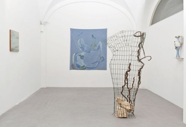 Beatrice Meoni & Silvia Vendramel. Slittamenti e Margini. Exhibition view at Galleria Passaggi, Pisa 2018