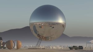 Bjarke Ingels al Burning Man 2018: un video svela come sarà The Orb