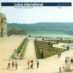 Copertina di Lotus International 52 1986 © Eredi di Luigi Ghirri. Courtesy Editoriale Lotus Paesaggio e architettura. La fotografia di Luigi Ghirri a Milano