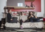Dario Bosio DARST, Cassandra, Greta e Erik, studenti momentaneamente residenti nel social housing Luoghicomuni Sansalvario, Torino, 2018