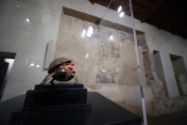 Jan Fabre, Ecstasy & Oracles, Chiesa di Santa Maria dei greci, Agrigento. Ph. Igor Petyx