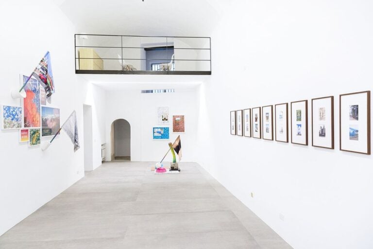 Filippo Minelli, Paysage. Installation view at UNA, Piacenza 2018. Courtesy l'artista e UNA