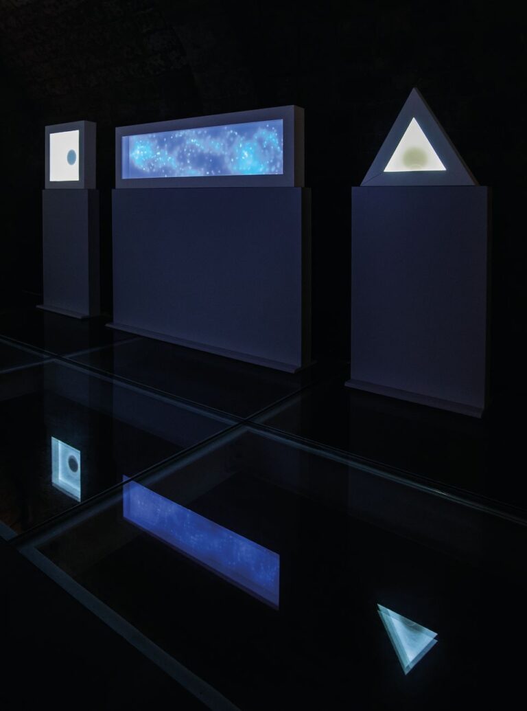 Giulio De Mitri. Theorema. Installation view at Museo Archeologico di Santa Scolastica, Bari 2018