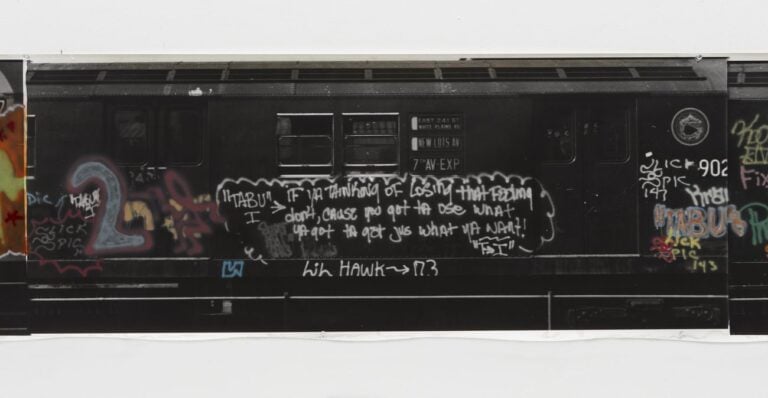 Gordon Matta-Clark, Graffiti, 1975. Courtesy The Estate of Gordon Matta-Clark e David Zwirner © 2018 The Estate of Gordon Matta-Clark - ADAGP, Parigi