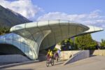 Innsbruck. La stazione Hungerburg della funicolare Nordkette © TVB Innsbruck _ Christof Lackner