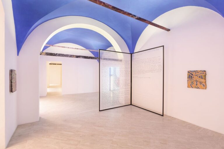 Kerstin Brätsch. _Ruine. Installation view at Fondazione Memmo, Roma 2018. Photo © Daniele Molajoli