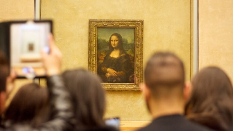 La Gioconda al Louvre