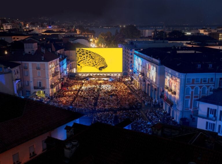 La piazza gremita per il Locarno Festival