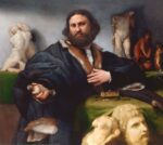 Lorenzo Lotto, Ritratto di Andrea Odoni, 1527. The Royal Collection Trust, Hampton Court