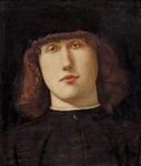 Lorenzo Lotto, Ritratto di giovane, 1500. Bergamo, Accademia Carrara