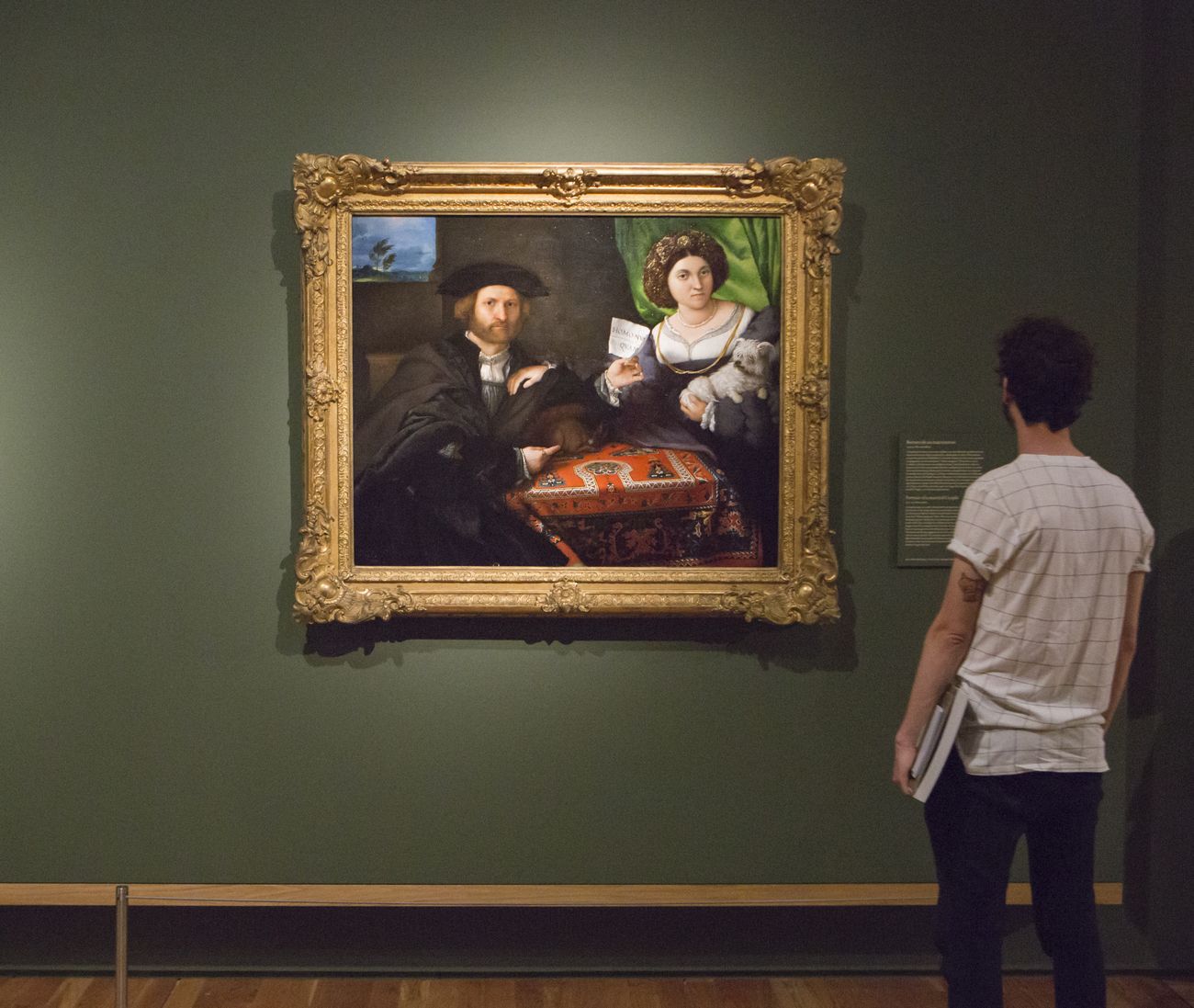 Lorenzo Lotto. Retratos. Exhibition view at Museo Nacional del Prado, Madrid 2018. Photo © Museo Nacional del Prado