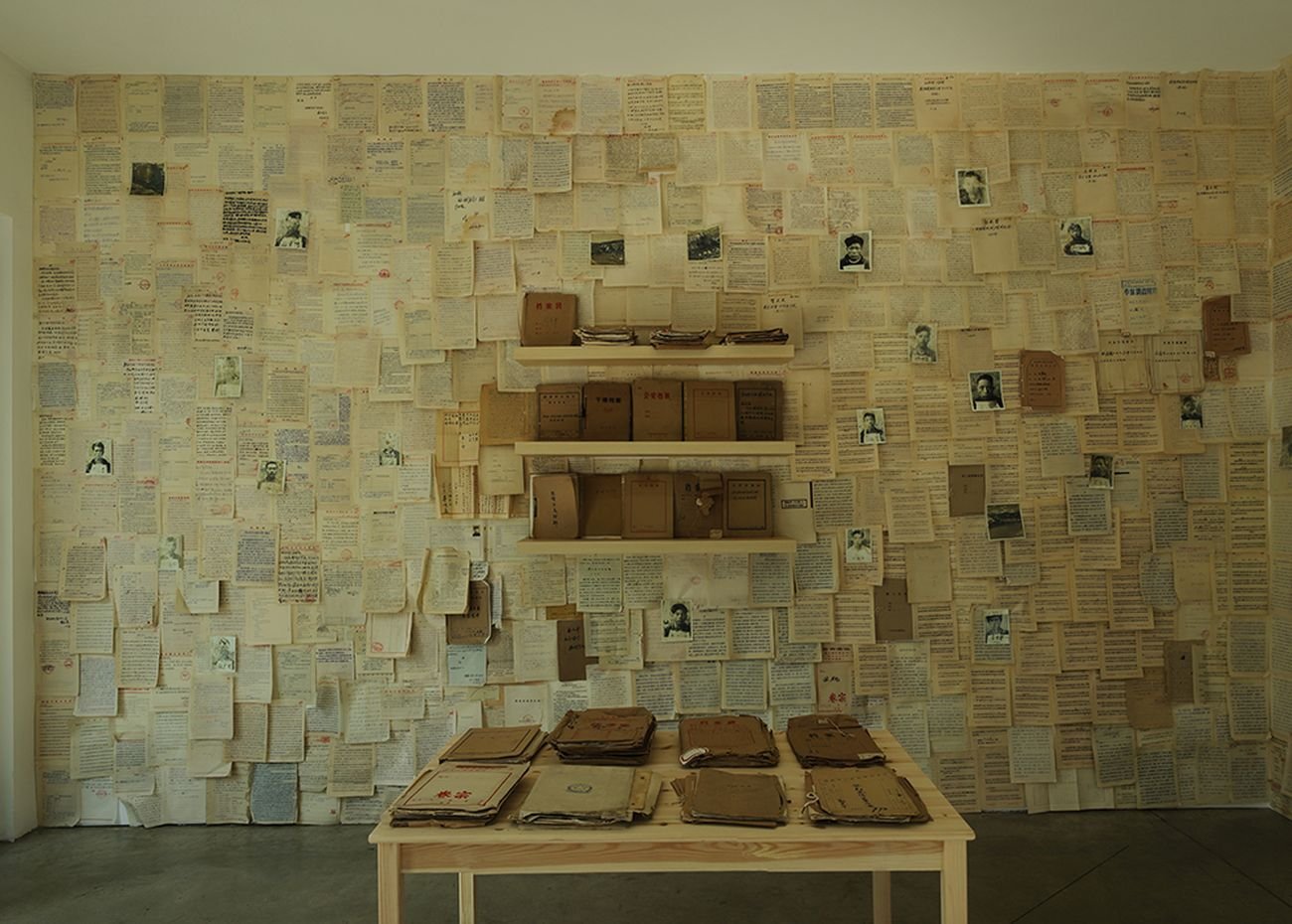Mao Tongqiang, The Archive, 2018. Courtesy Prometeogallery, Milano