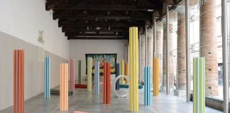 Matteo Nasini, Giardino perduto, installation view at Centro Arti Visive Pescheria, Pesaro 2018, photo Alberto Sereni