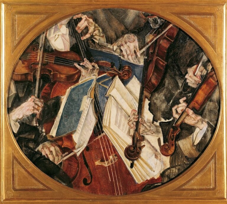 Maximilian Oppenheimer Klingler Quartet 1917 © Belvedere Vienna 1200x1082 L’arte dopo Gustav Klimt. Al Bozar di Bruxelles una mostra celebra il maestro austriaco