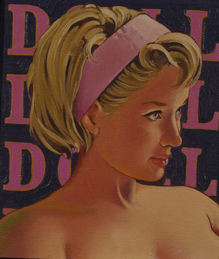 Mel Ramos, Doll, 1964, olio su tela