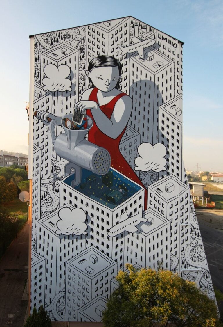 Millo, Pescara, 2017. Photocredits Millo (Francesco Camillo Giorgino) e Eleonora Avino