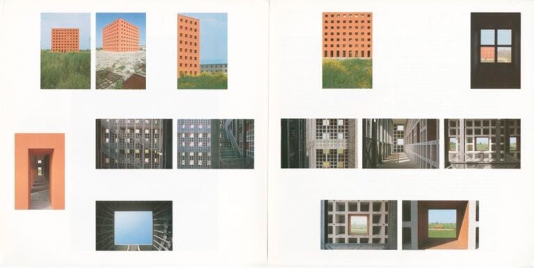 Pagine da Lotus international 38, 1983, Cimitero di san cataldo, progetto di Aldo Rossi, Modena, 1983 © Eredi di Luigi Ghirri. Courtesy Editoriale Lotus