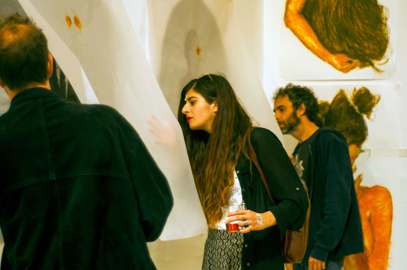Pierluca Cetera, Giancarlo Nunziato. I Verbi Brevi. Exhibition view at Kunstschau Contemporary Place, Lecce 2018. Photo Grazia Amelia Bellitta