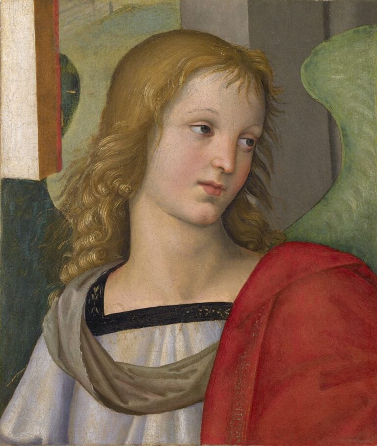 Raffaello Sanzio, Angelo, 1501. Brescia, Pinacoteca Tosio Martinengo © Fondazione Brescia Musei