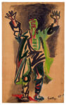 Renato Guttuso, La resa, 1945, cm 107 x 66, Olio su carta intelata