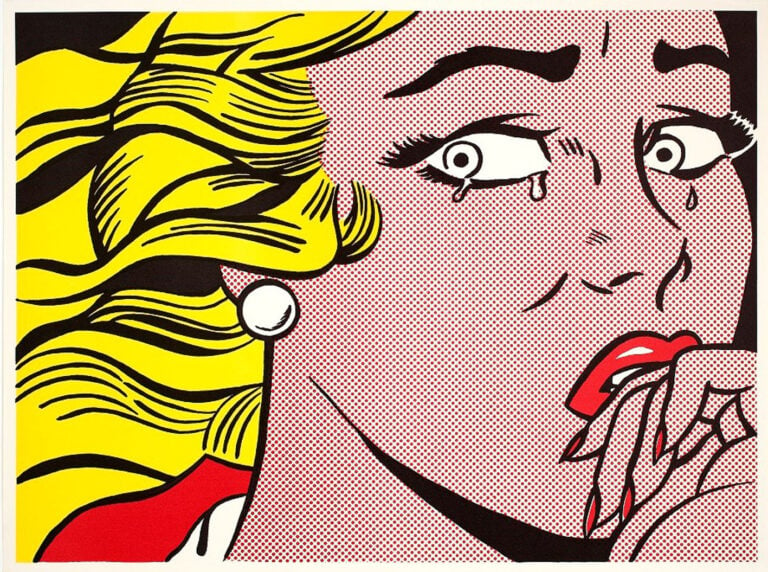 Roy Lichtenstein, Crying Girl, 1963. Estate of Roy Lichtenstein SIAE 2018