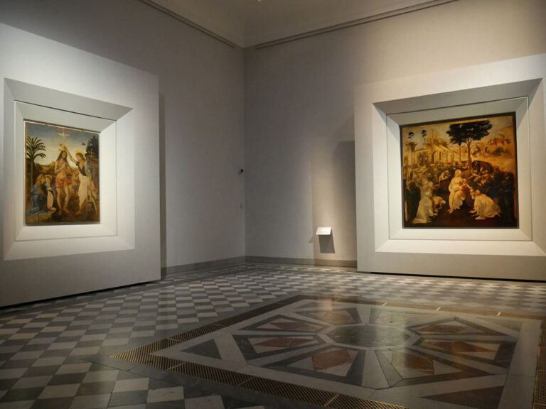 Uffizi, Sala 35 - Nuova sala di Leonardo. Courtesy Gallerie degli Uffizi