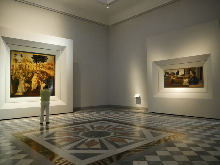 Uffizi, Sala 35 - Nuova sala di Leonardo. Courtesy Gallerie degli Uffizi