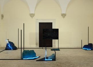 Silvia Mariotti, Tre notturni, exhibition view at Spazio K, Palazzo Ducale, Urbino 2018, photo Michele Alberto Sereni