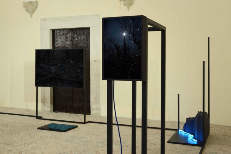 Silvia Mariotti, Tre notturni, exhibition view at Spazio K, Palazzo Ducale, Urbino 2018