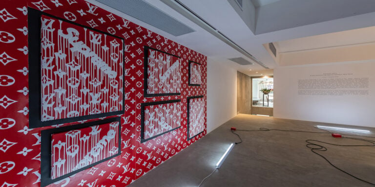 Supreme même, exhibition view at Over the Influence, Hong Kong 2018, courtesy the gallery